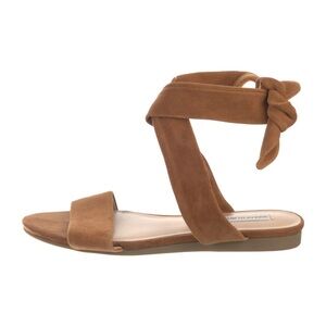 Saks Fifth Avenue Suede Tie Sandals